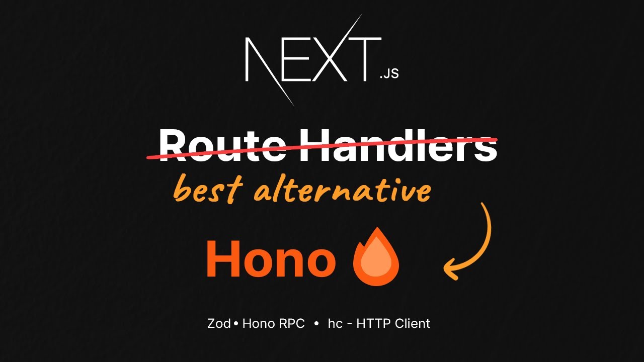 Next.js and Hono API integration code showing RPC type safety